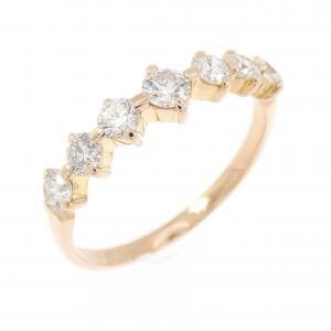 K18PG ダイヤモンド リング 0.50CT