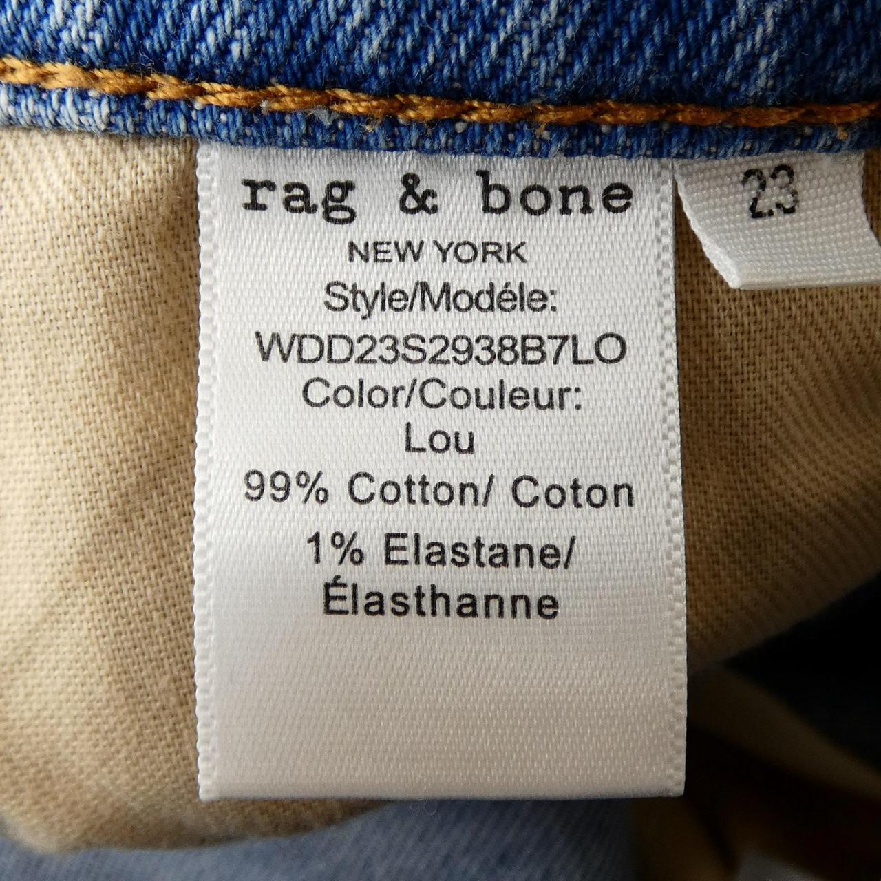 ラグアンドボーン RAG&BONE WDD23S2938B7LO ジーンズ