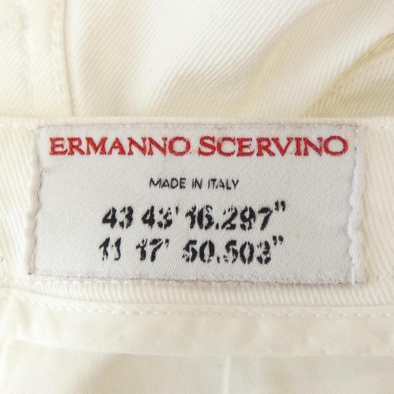 エルマンノシュエルビーノ ERMANNO SCERVINO ジーンズ