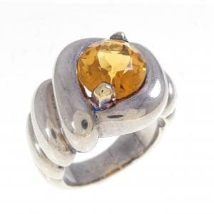 【ヴィンテージ】エルメス シトリン リング