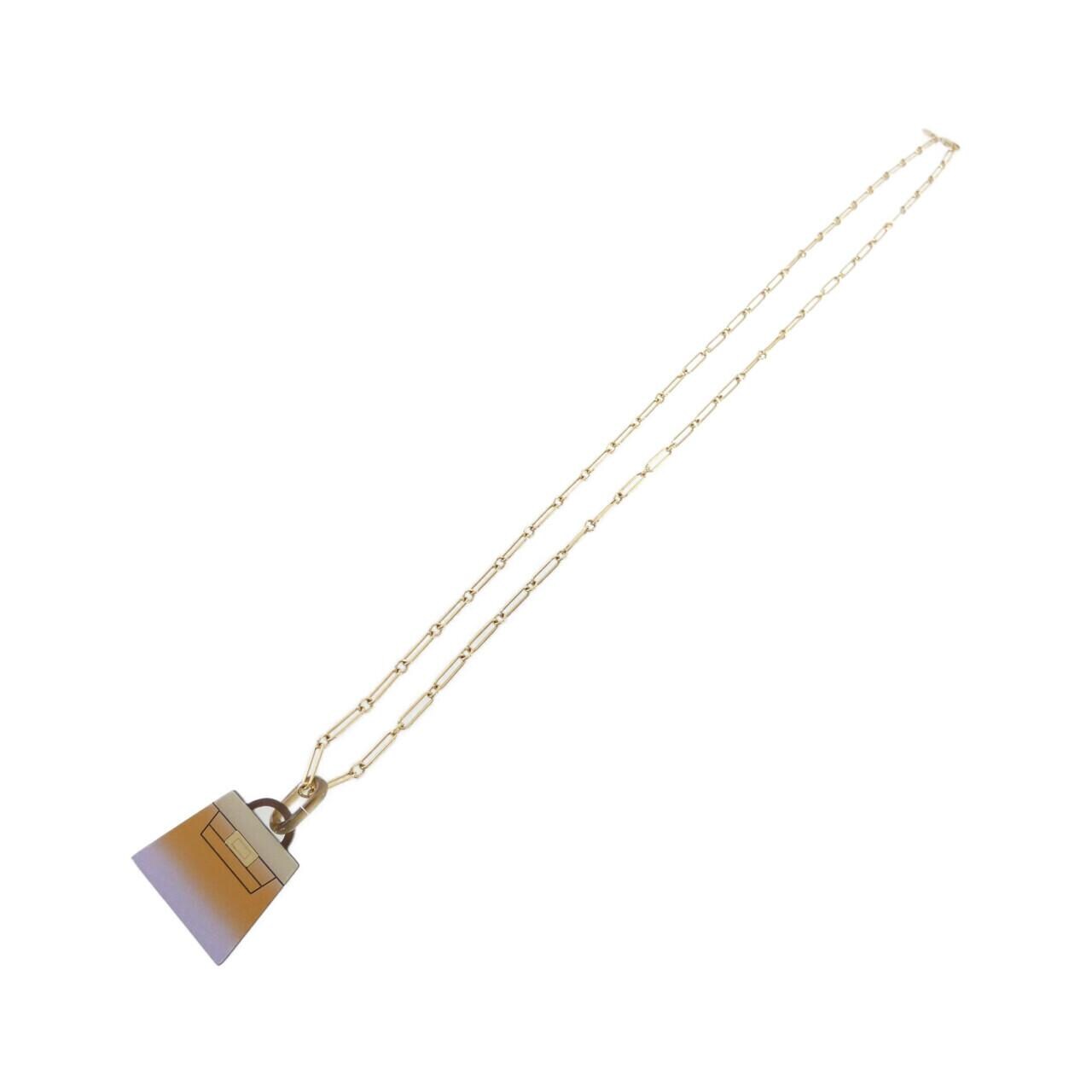 エルメス アミュレット ケリー フュージョン GM 057119FD ネックレス