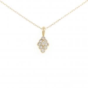 K18YG ダイヤモンド ネックレス 0.30CT