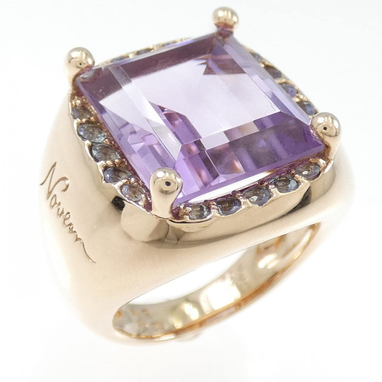 ポンテヴェキオ アメジスト リング 8.04CT