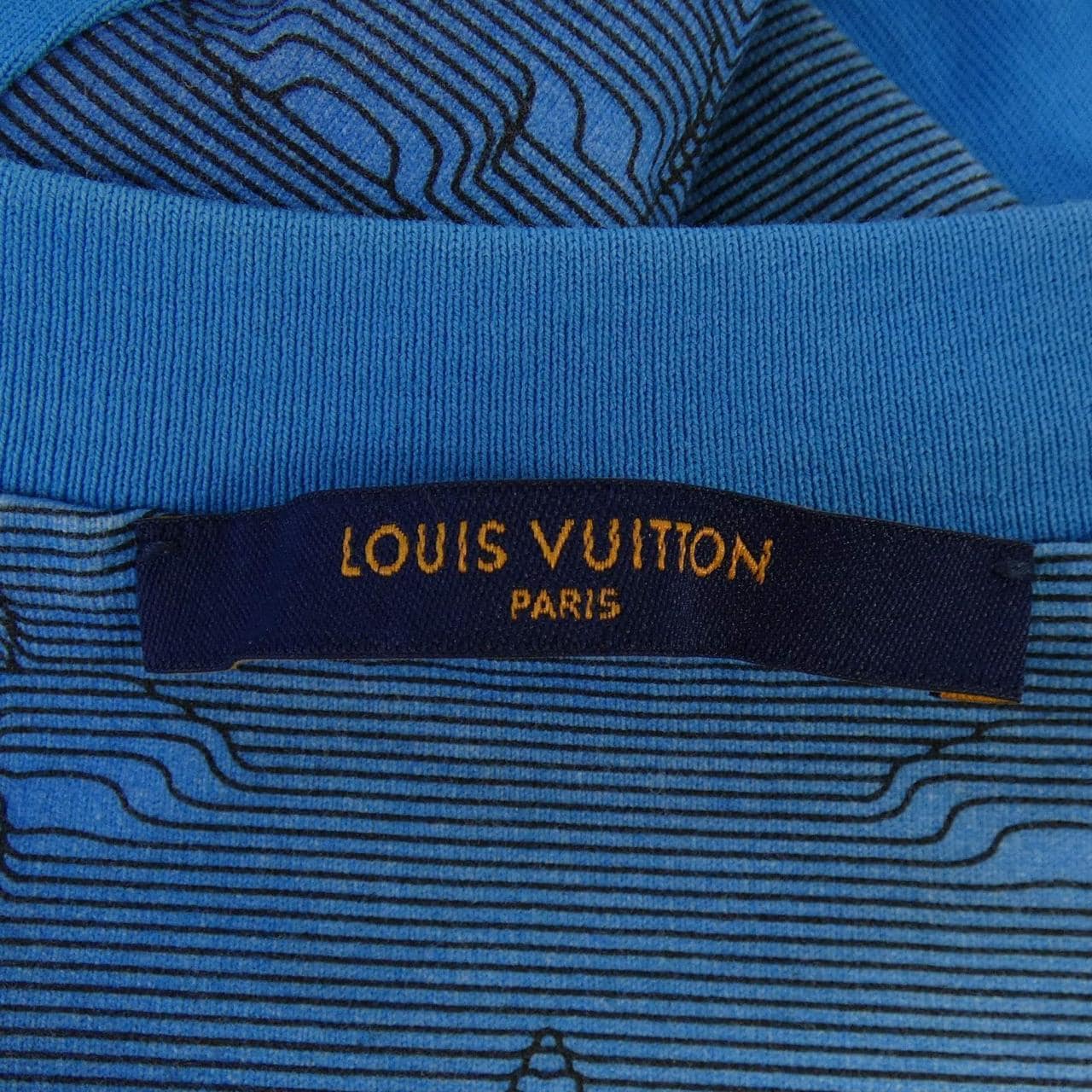 ルイヴィトン LOUIS VUITTON LOUIS VUITTON 2054インタルシアプリンテッドTシャツ HMY14WNPG Tシャツ