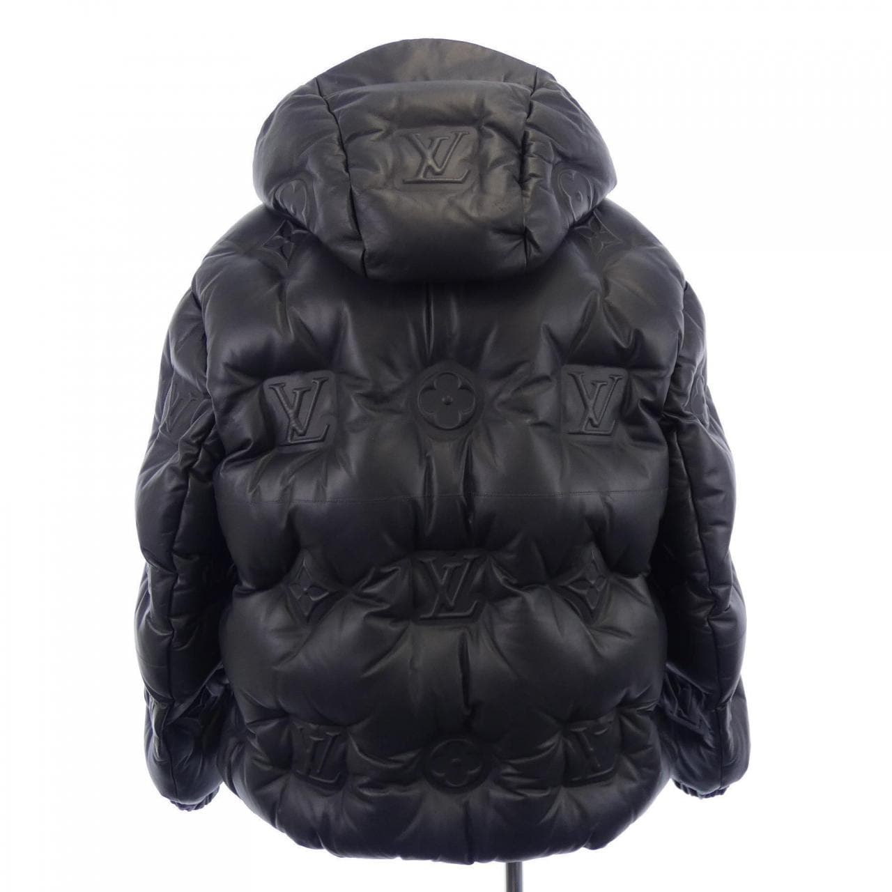 ルイヴィトン LOUIS VUITTON モノグラムレザーフーデッドダウンジャケット HOL15ETV8 ダウンジャケット