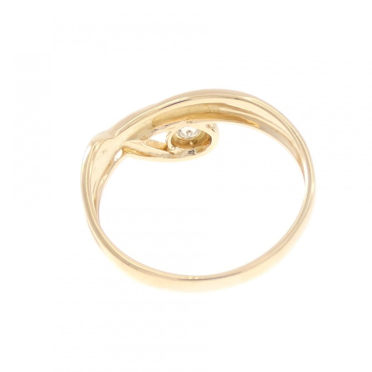 K18PG ダイヤモンド リング 0.057CT