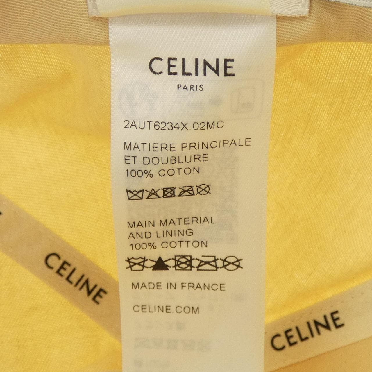 セリーヌ CELINE 2AUT6234X キャップ