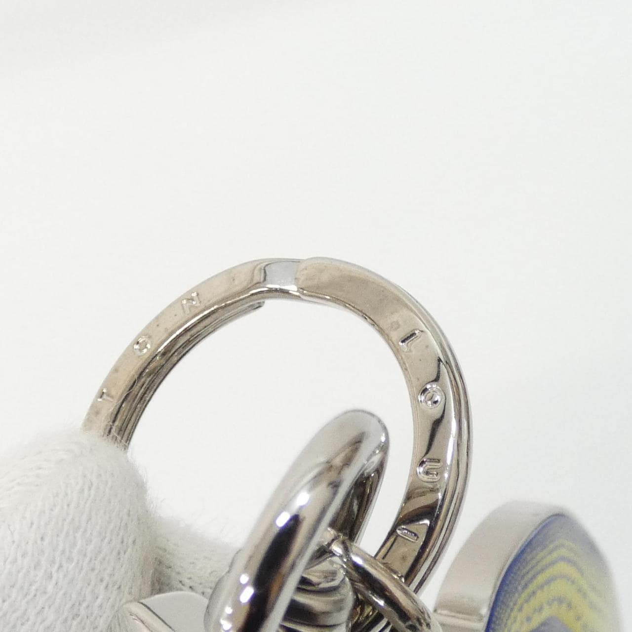 ルイヴィトン (LV X YK) ポルト クレ パンプキン M01103 キーリング