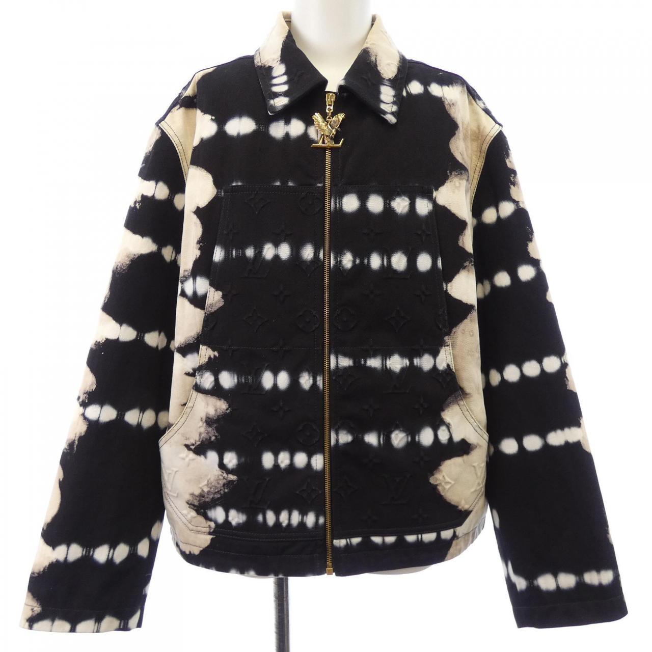 ルイヴィトン LOUIS VUITTON タイダイワークウェアデニムジャケット HNA63WPU9 ジャケット