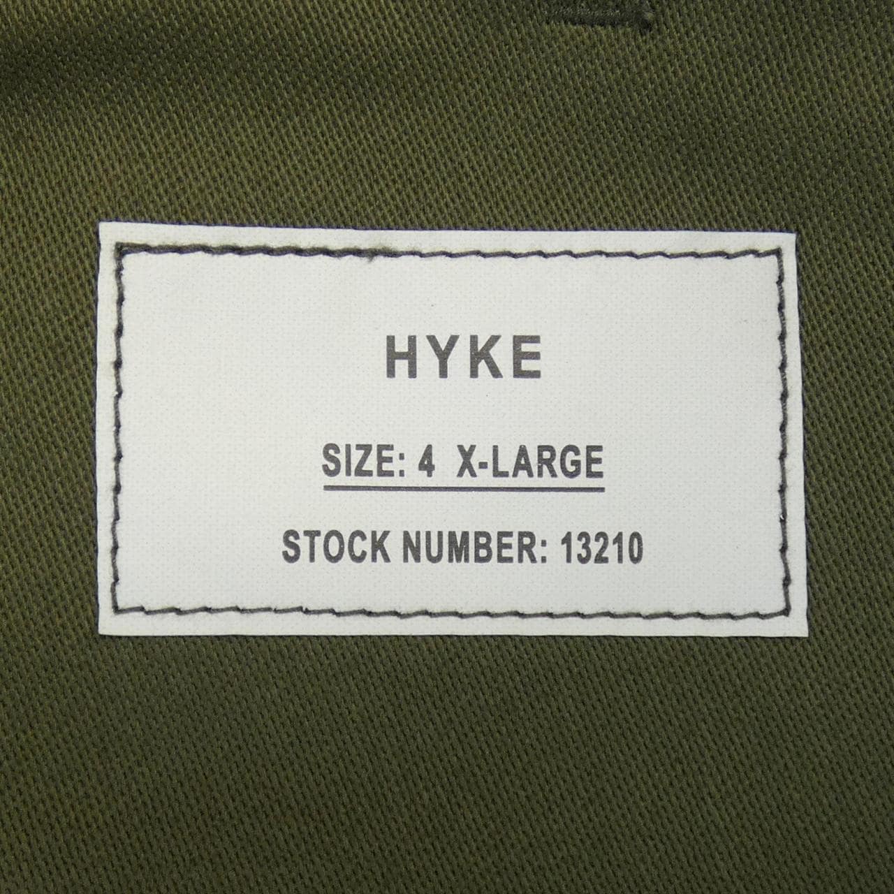 ハイク HYKE 13210 パンツ