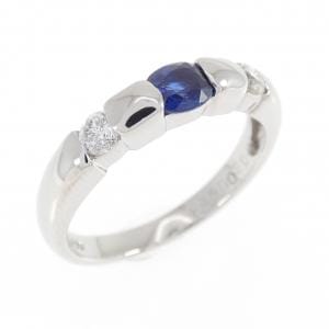 PT900 サファイヤ リング 0.34CT
