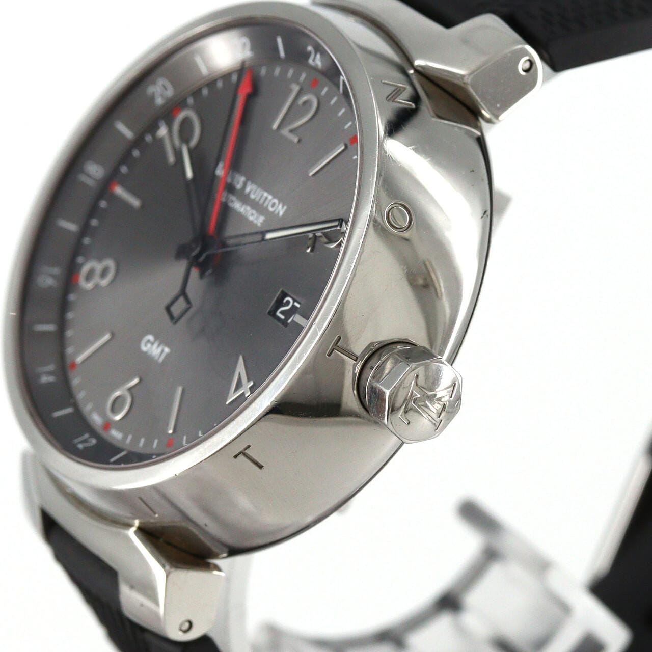 【ノーメンテナンス還元価格】ルイヴィトン タンブール GMT QA024 SS 自動巻