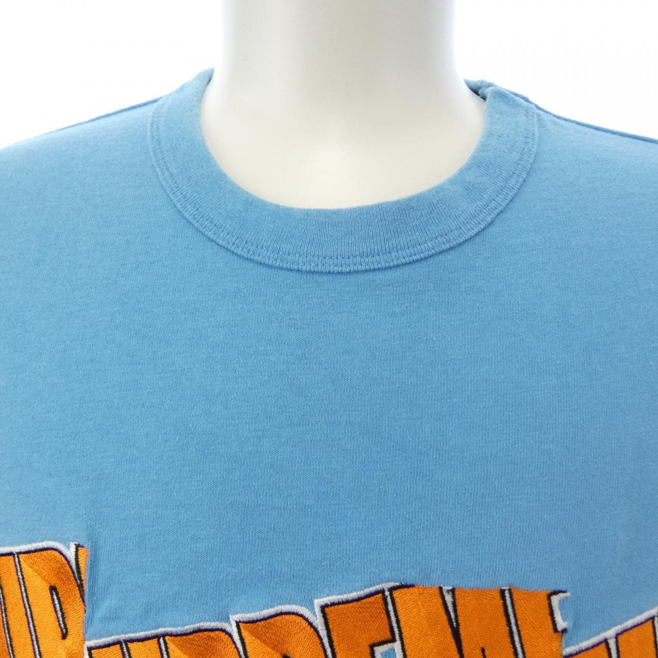 SUPREME Cut Logo S/S Top T-shirt