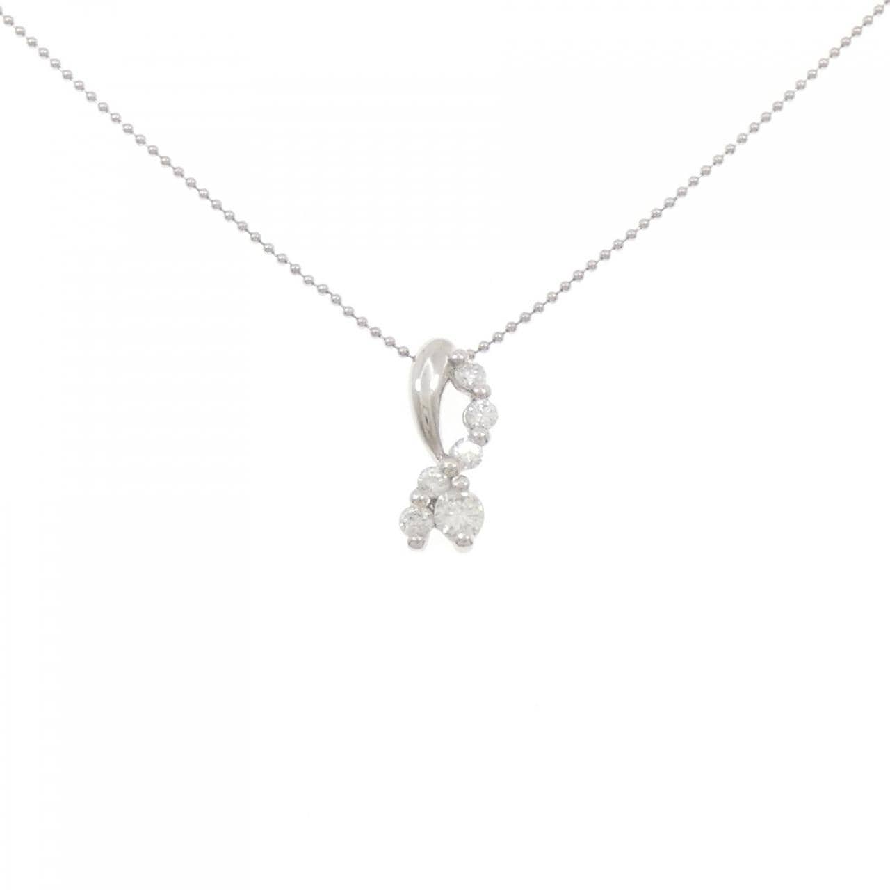 PT900/PT850 ダイヤモンド ネックレス 0.50CT