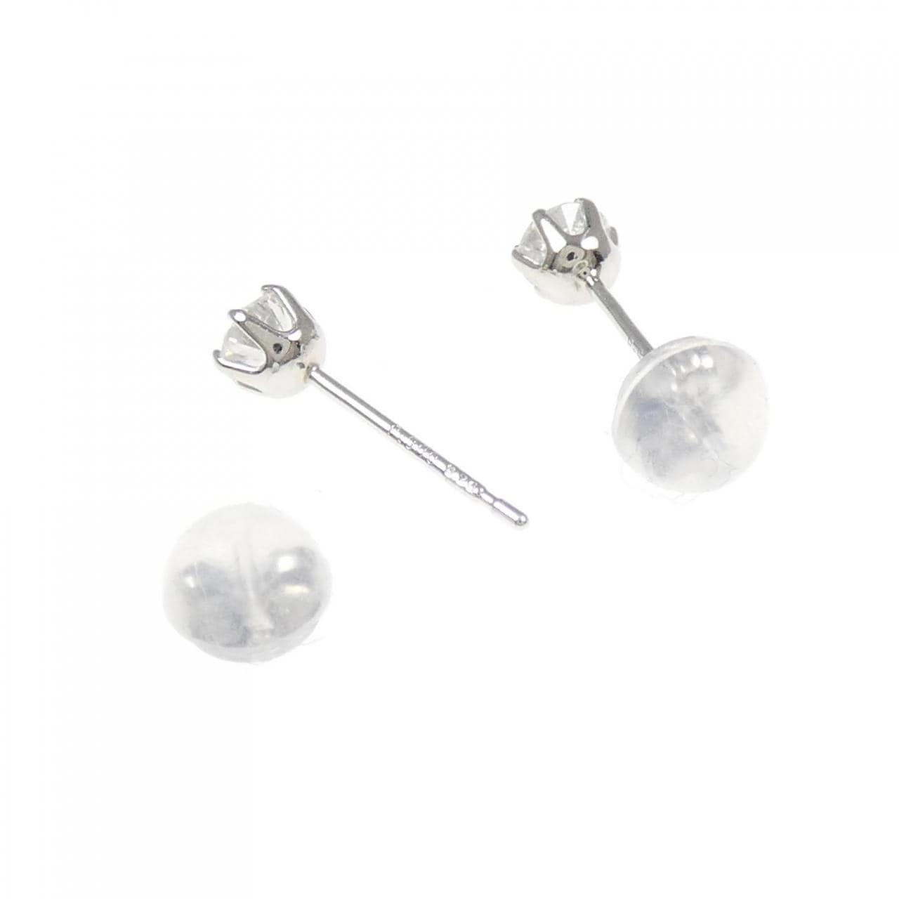 PT900单钻鑽石耳環 0.40CT