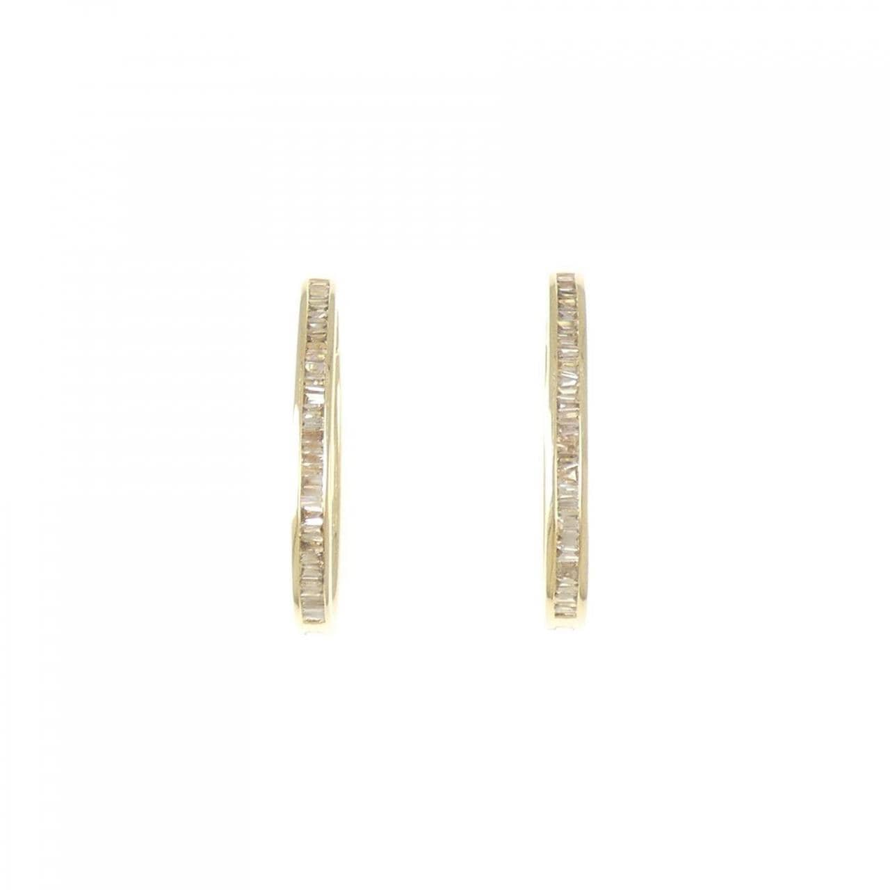 ジーエスティービー ダイヤモンド ピアス 1.10CT