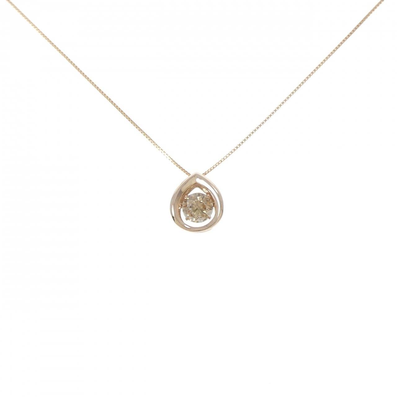 K18PG ダイヤモンド ネックレス 0.50CT