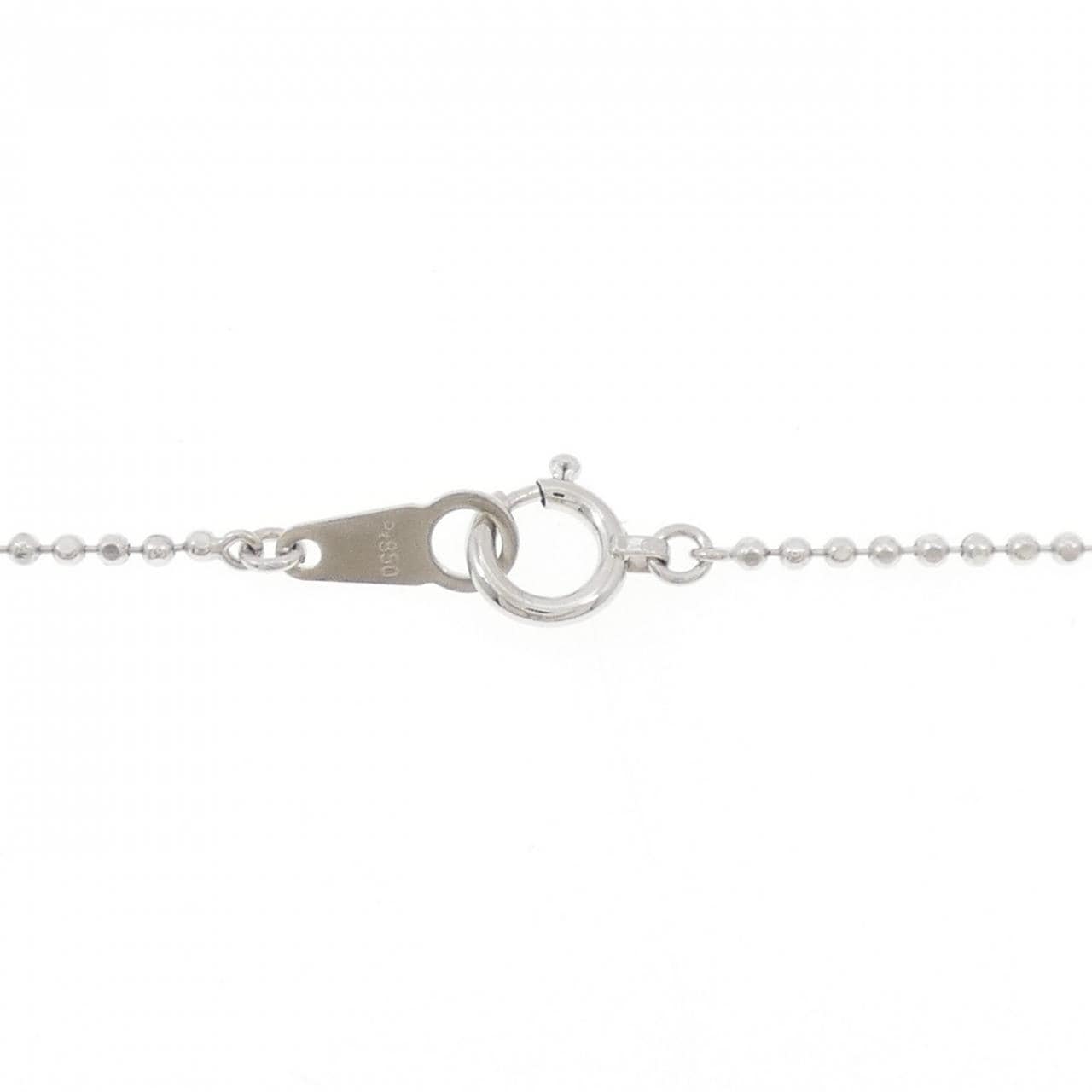 PT900/PT850 ダイヤモンド ネックレス 0.21CT