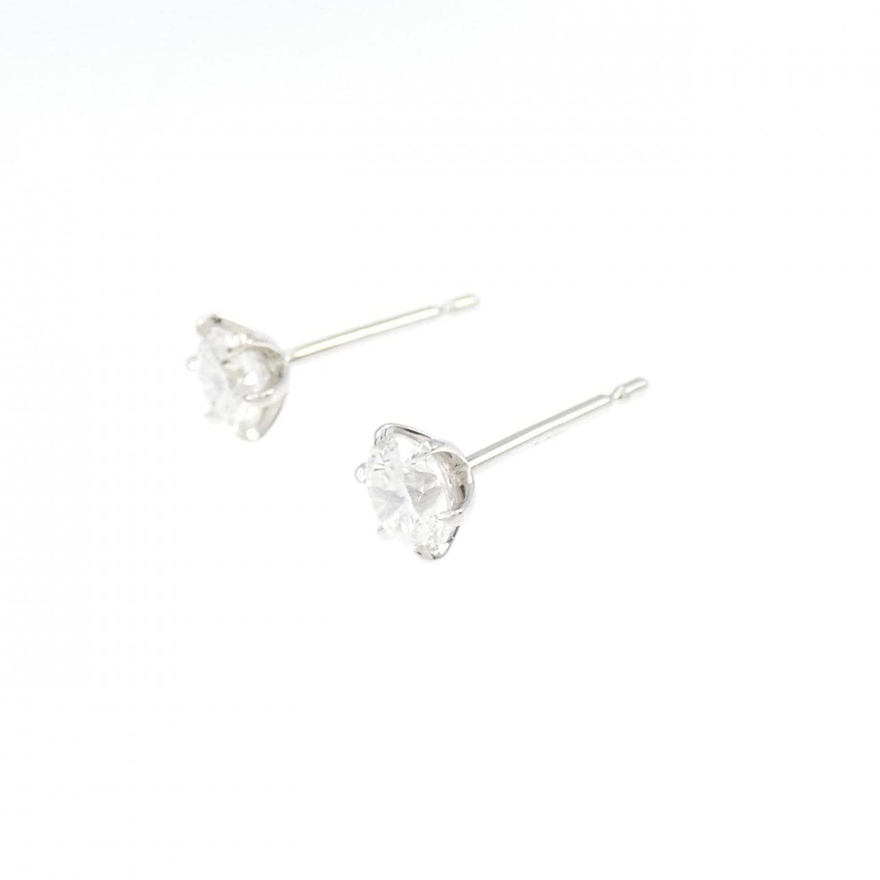 【リメイク】PT/ST ダイヤモンド ピアス 0.318CT 0.354CT G-H I1 Good