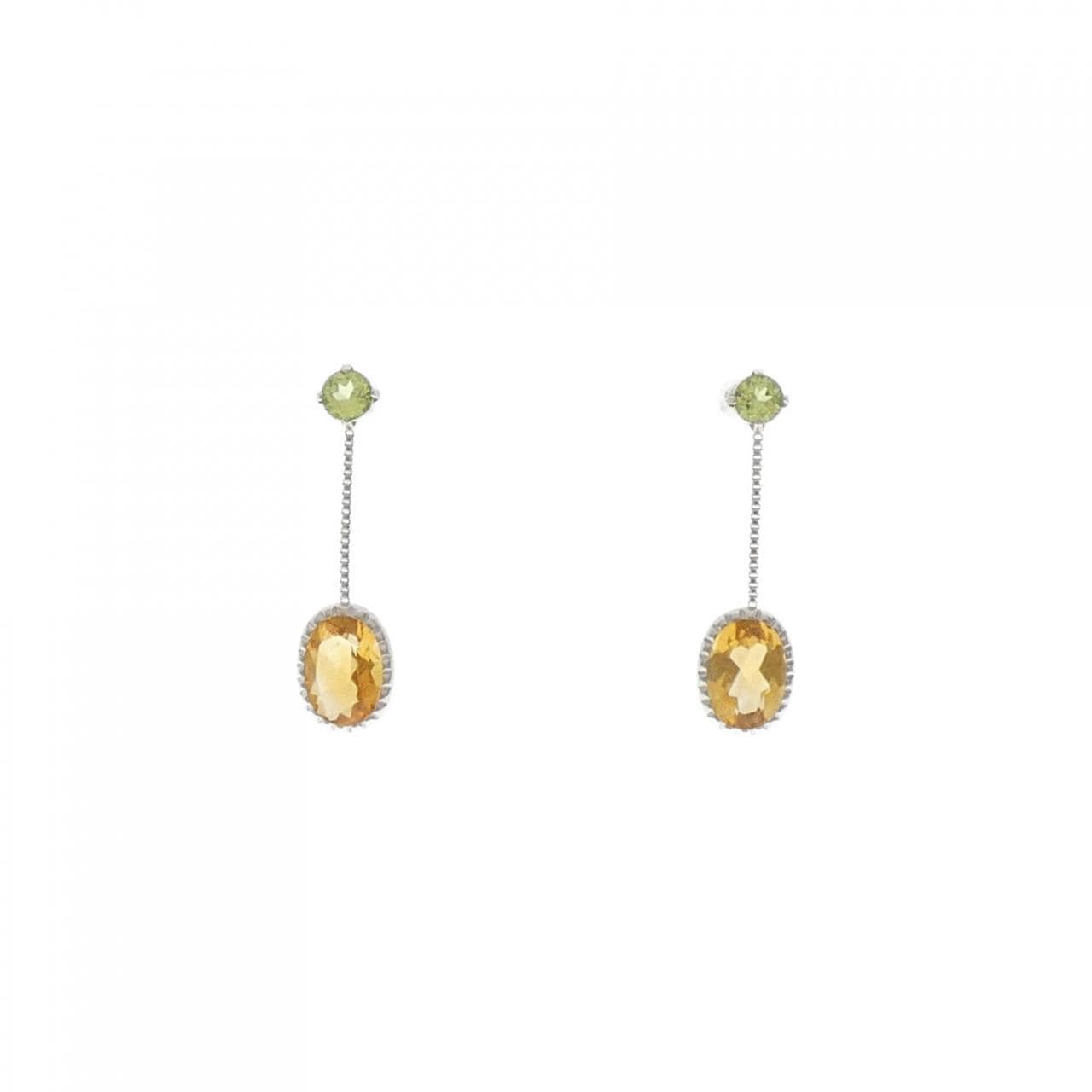 [BRAND NEW] PT Citrine Earrings