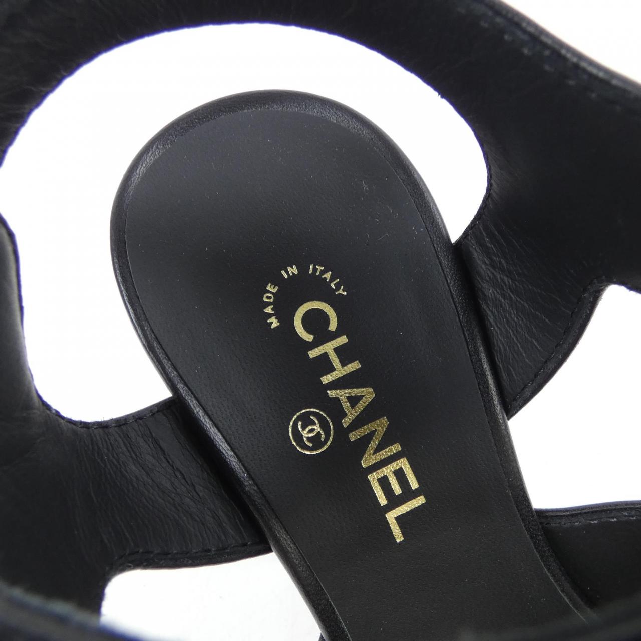 シャネル CHANEL ターンロック G37387X01000 サンダル