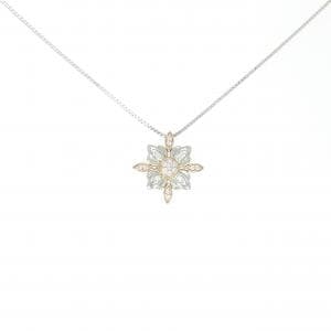 ジーエスティービー ダイヤモンド ネックレス 0.09CT