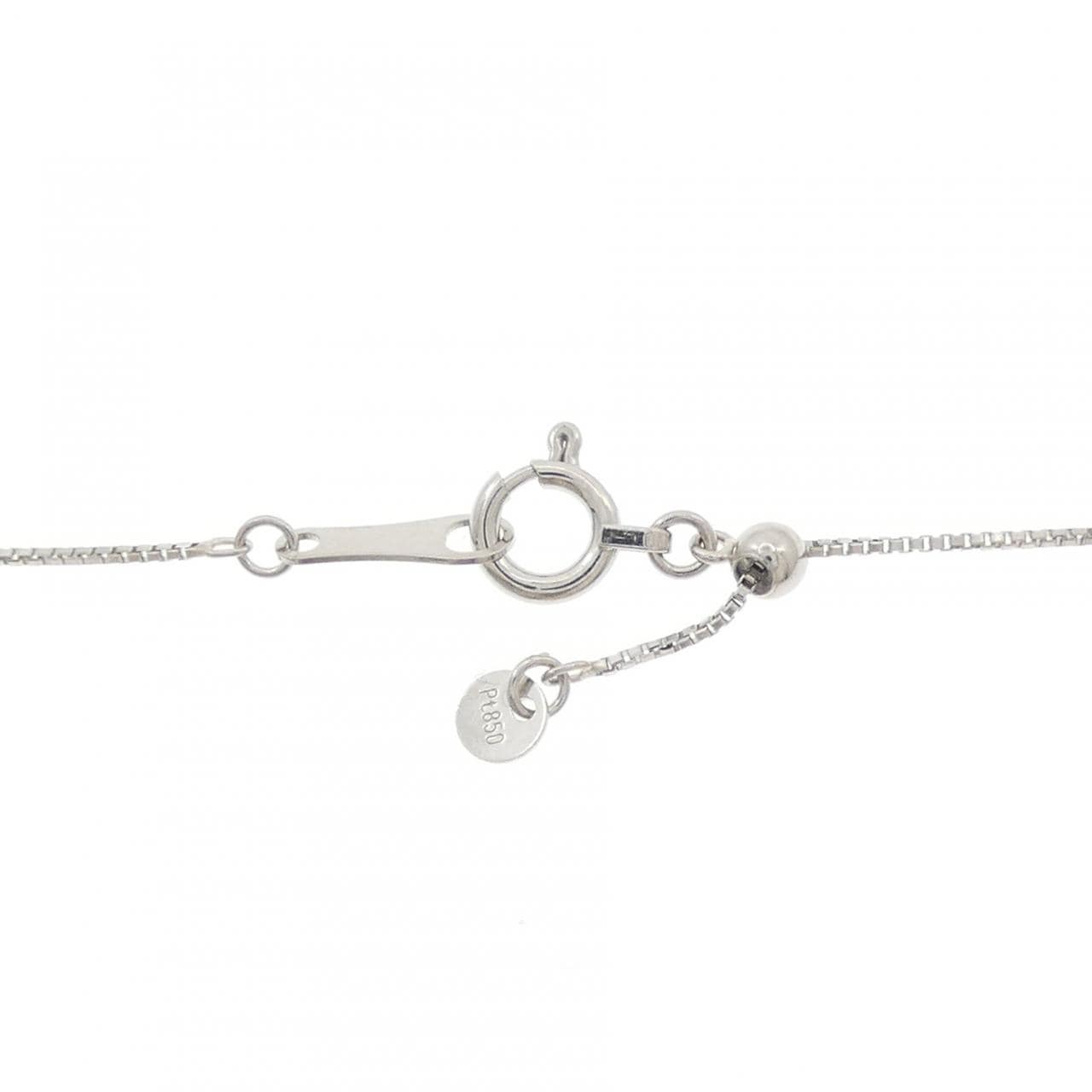 PT950/PT850 ダイヤモンド ネックレス 0.311CT E VS2 ペアシェイプ