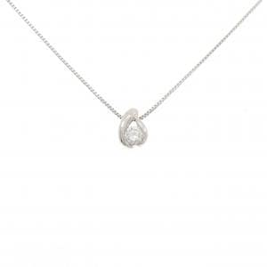 PT900/PT850 ダイヤモンド ネックレス 0.214CT