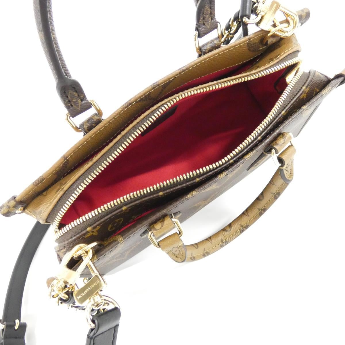 【未使用品】ルイヴィトン　モノグラム　リバース　オンザゴー　ＥＷチェーン　Ｍ１４２３６　バッグ