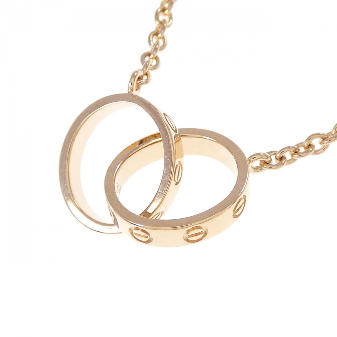 カルティエ ベビーラブ ネックレス