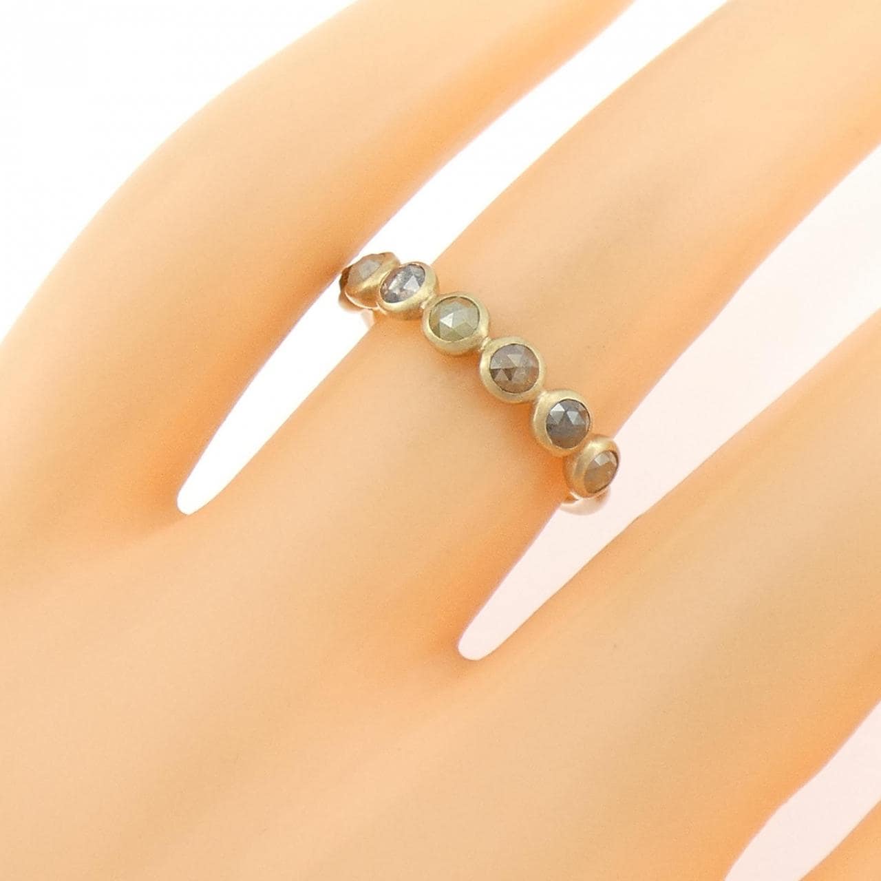 K10YG ダイヤモンド リング