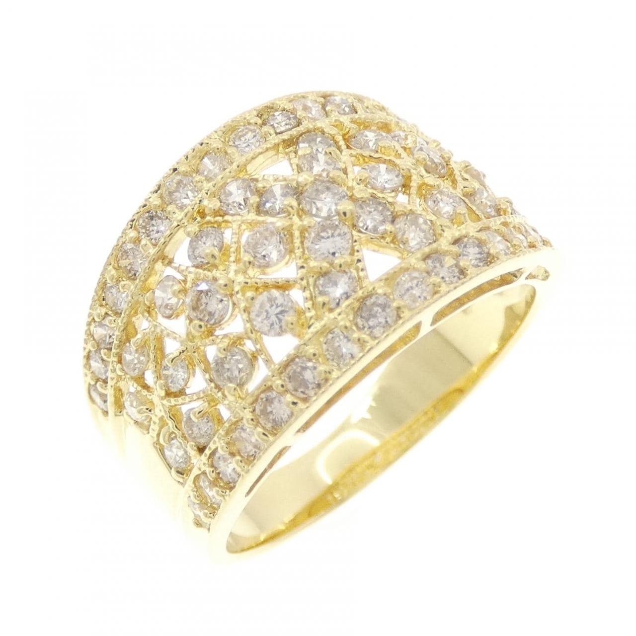 K18YG ダイヤモンド リング 1.00CT