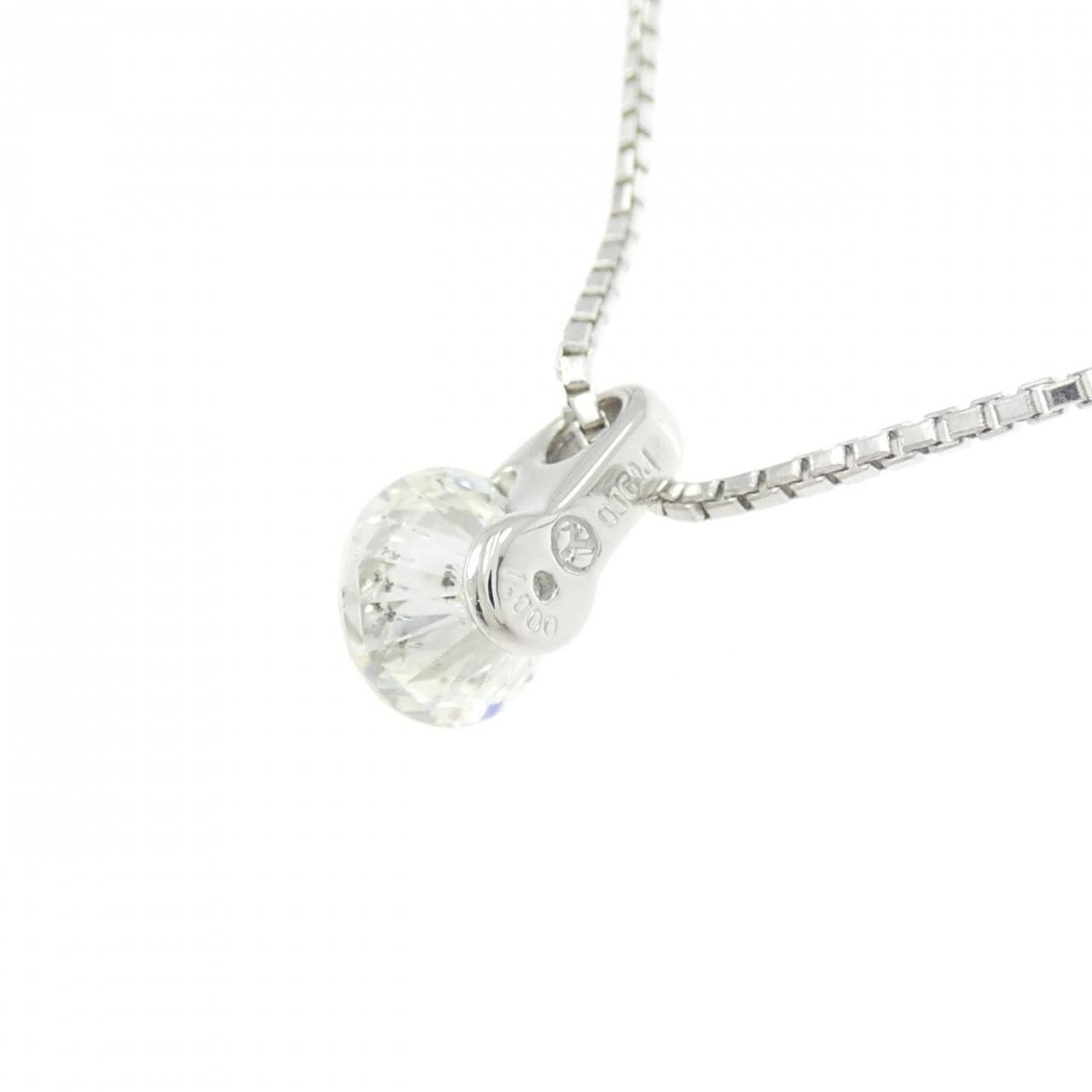 PT900/PT850 ダイヤモンド ネックレス 1.000CT