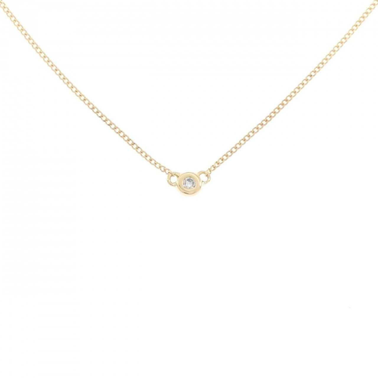 K18YG ダイヤモンド ネックレス 0.03CT