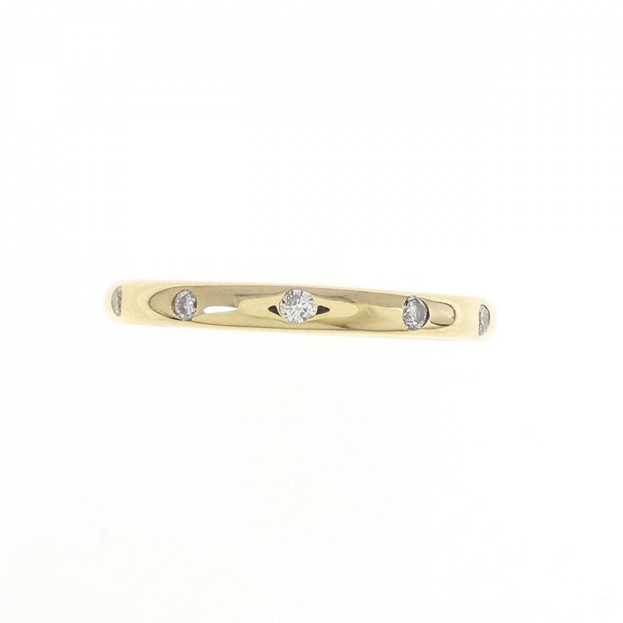 K18YG ダイヤモンド リング 0.08CT