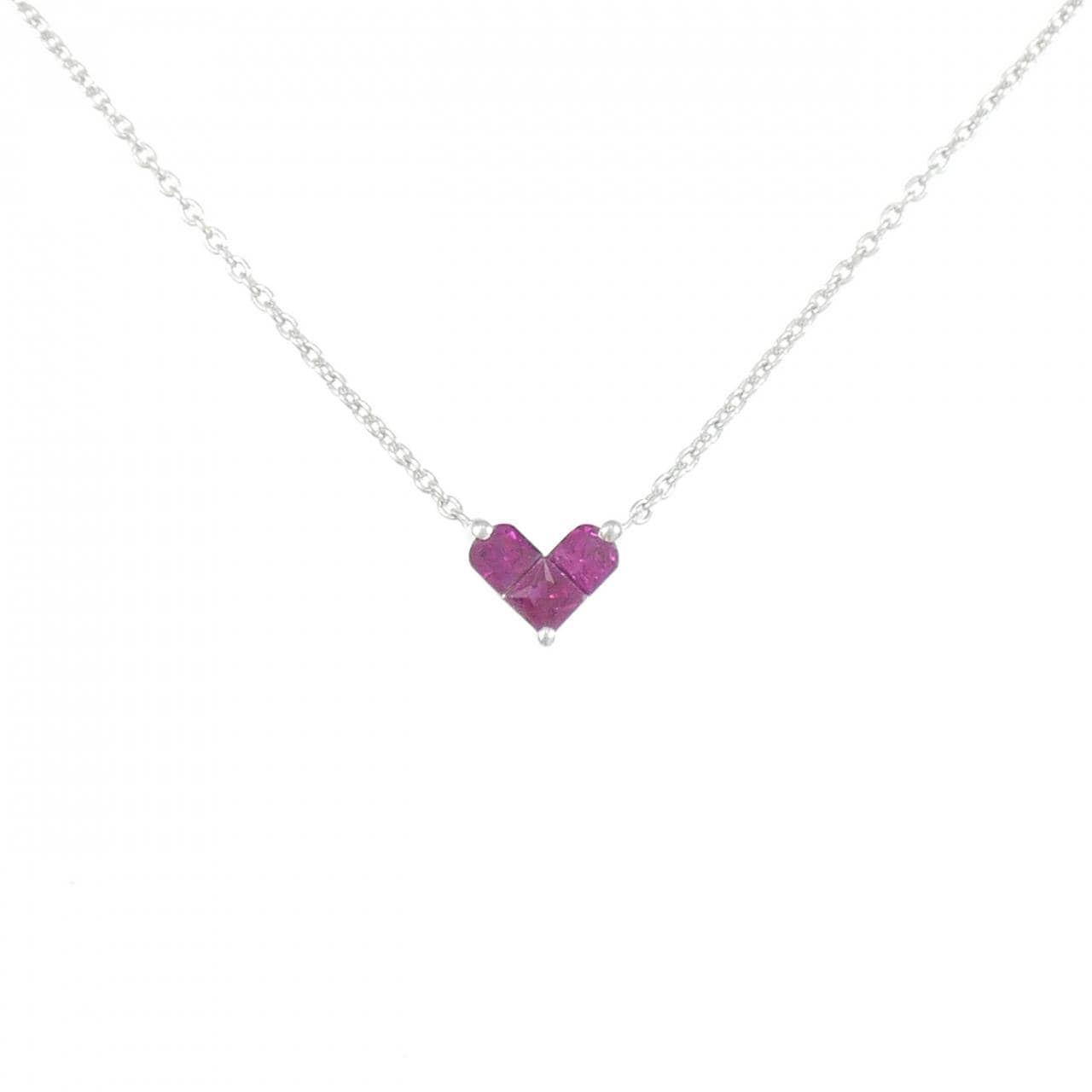スタージュエリー ミステリアスハート ネックレス 0.25CT