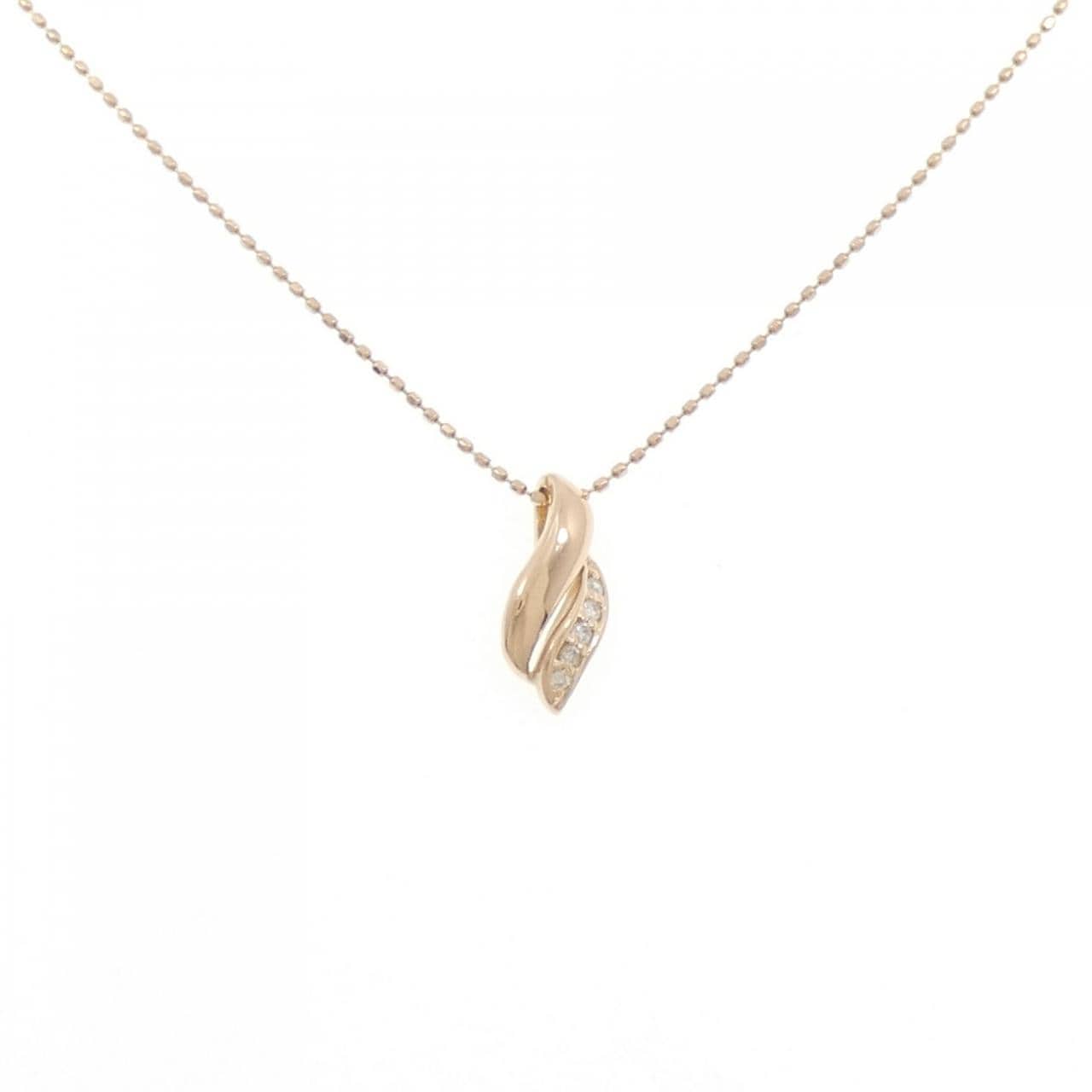 K18PG ダイヤモンド ネックレス 0.04CT