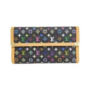ルイヴィトン マルチカラー ポルト トレゾール インターナショナル M92658 財布