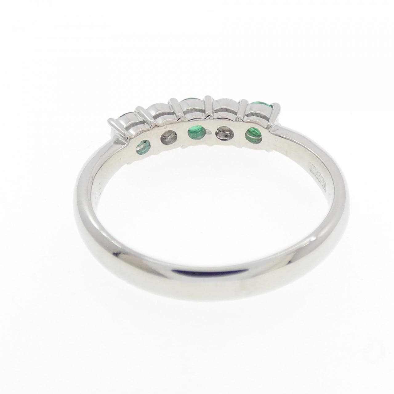 PT900 エメラルド リング 0.30CT
