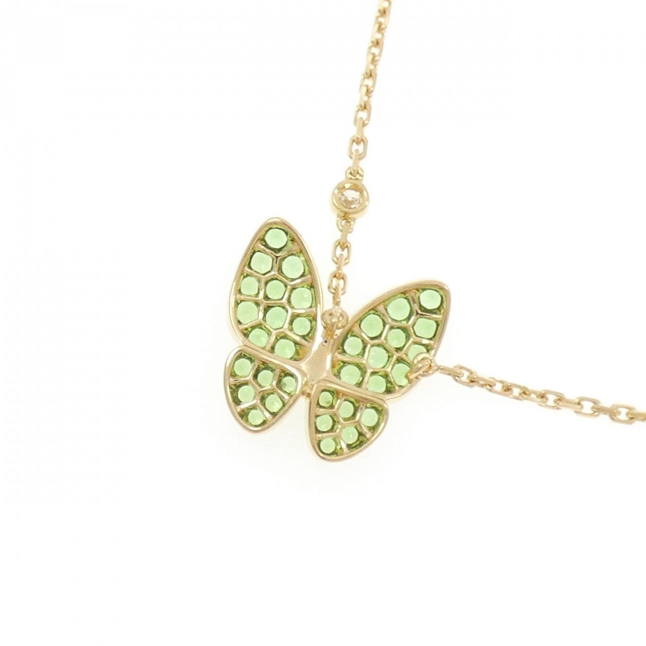 ヴァンクリーフ&アーペル グリーンガーネット ネックレス