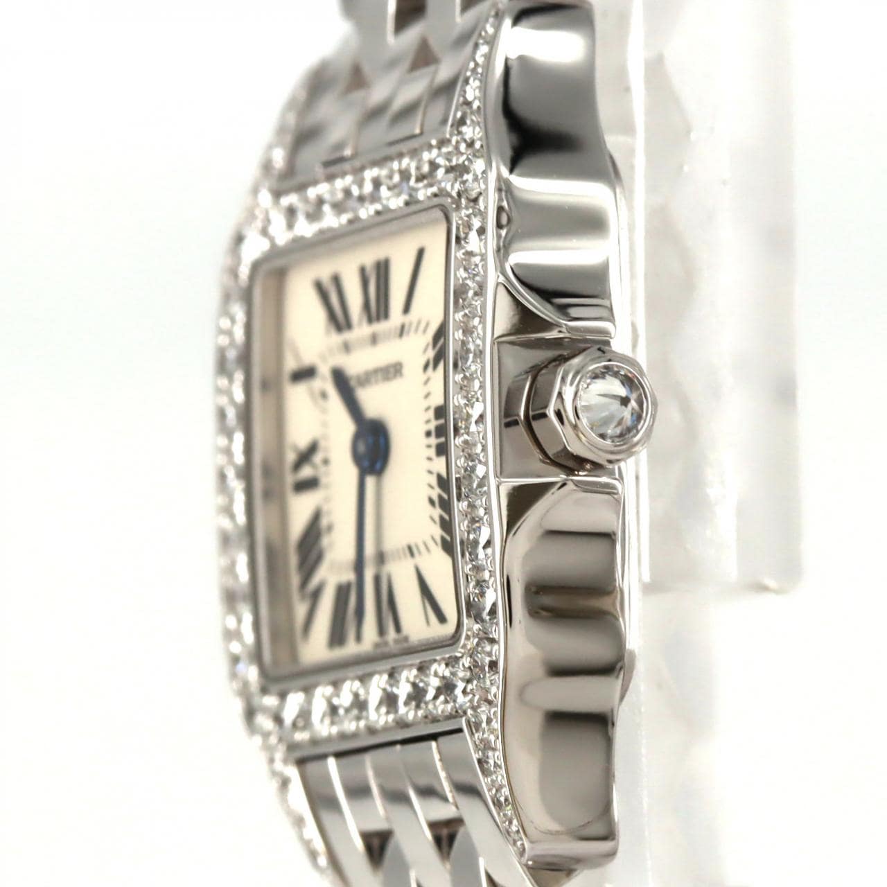 カルティエ サントスドゥモワゼルSM WG/D WF9003Y8 WG クォーツ