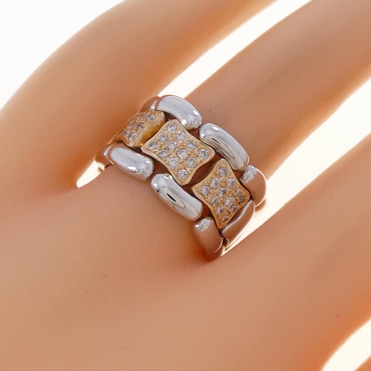 K18PG/K18WG ダイヤモンド リング 0.30CT