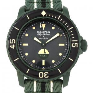 スウォッチ スウォッチ×ブランパン･フィフティファゾムス グリーンアビス S035G100 その他 自動巻