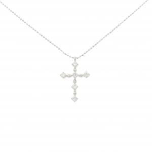クミキョク クロス ダイヤモンド ネックレス 0.30CT