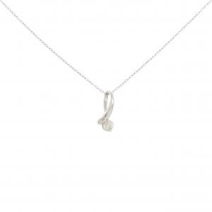 PT900/PT850 ダイヤモンド ネックレス 0.08CT