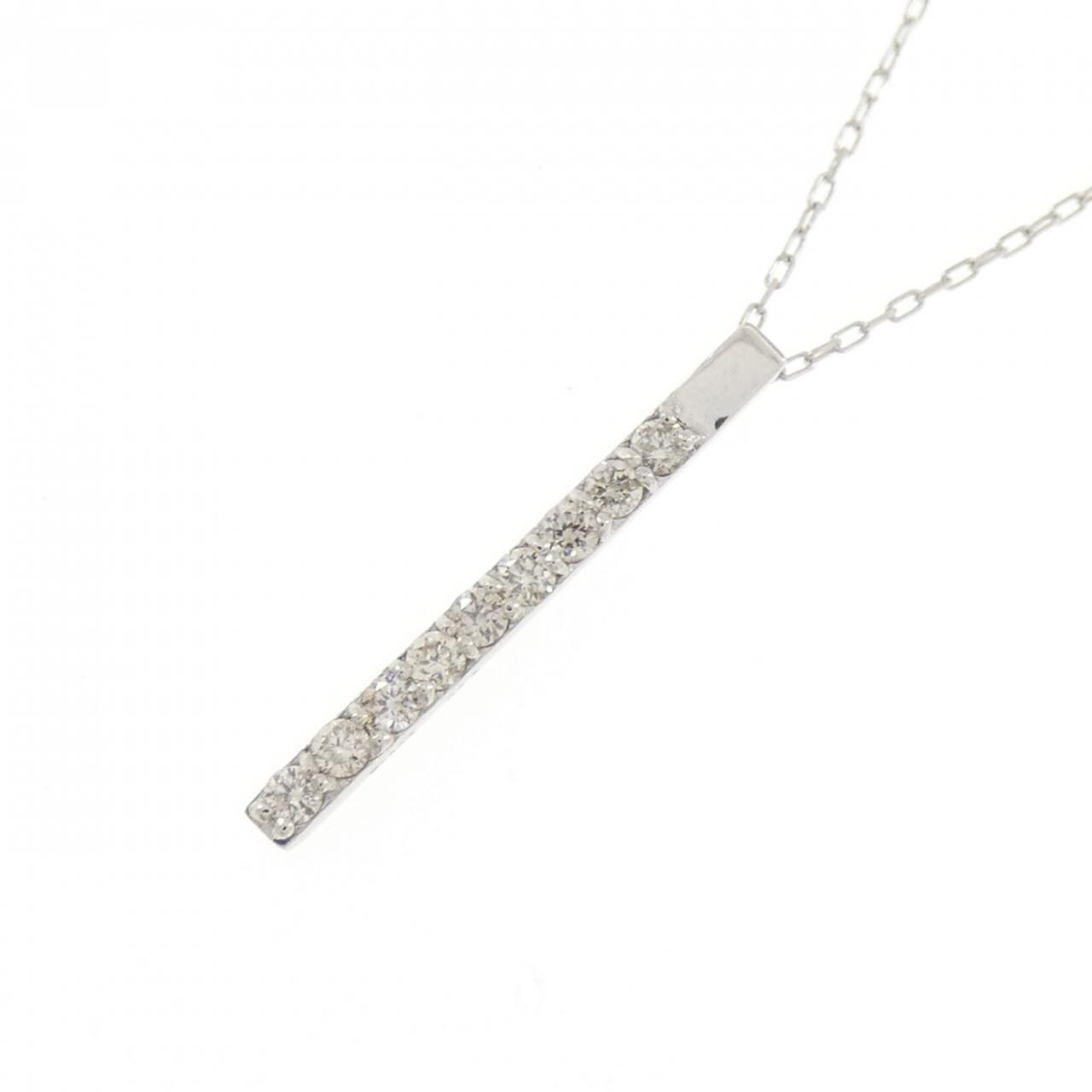 PT900/PT850 ダイヤモンド ネックレス 0.10CT