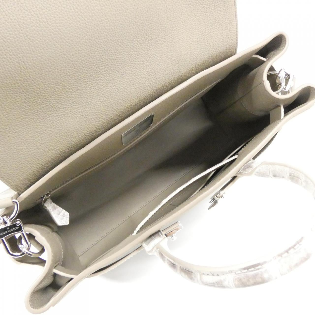 ルイヴィトン エキゾチック レザー ジョルジュ トート MM バッグ