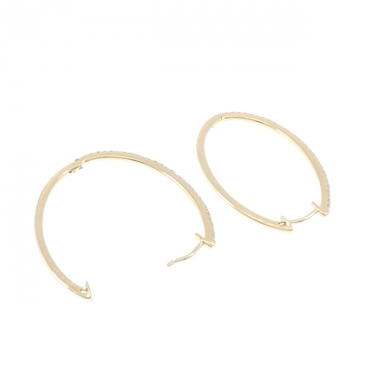 K18YG ダイヤモンド ピアス 0.50CT