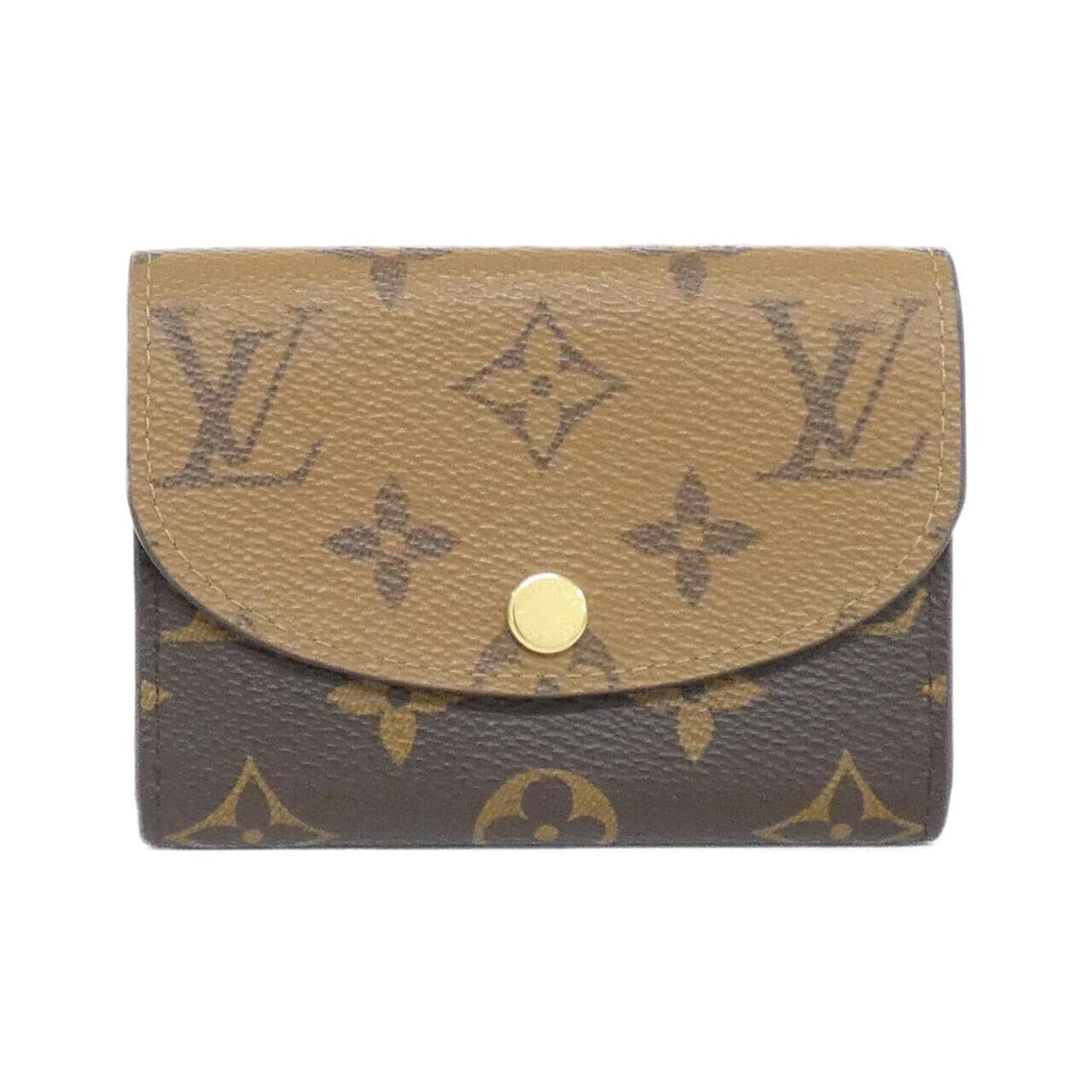 ルイヴィトン モノグラム リバース ポルト モネ ロザリ M82333 コインケース