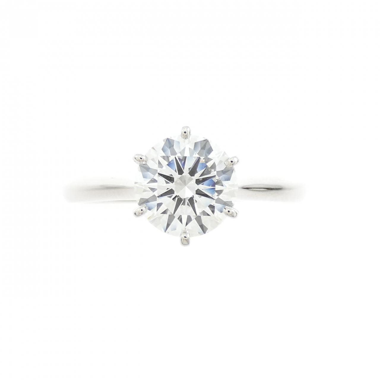 【リメイク】PT900 ダイヤモンド リング 1.073CT D IF 3EXT